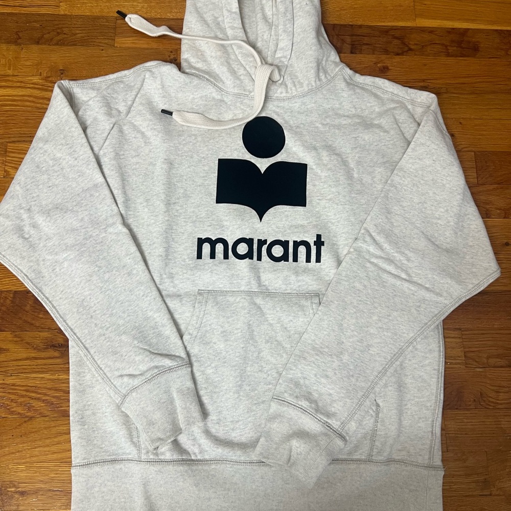Isabel Marant Mansel Hoodie with Black Logo
